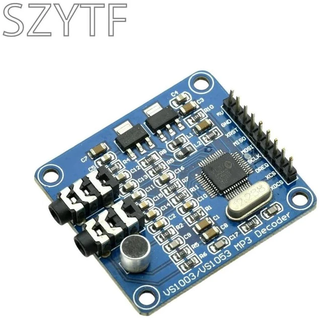 Main image of VS1003B MP3 Module Development Board Onboard recording function VS1003