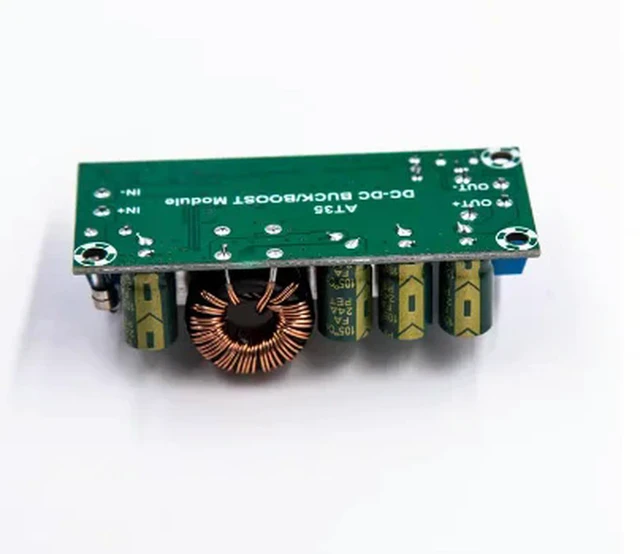Alt view image 2 of 3 - AT35 Power Supply Module DC-DC Converter Auto Step Up Down Constant Current Buck Boost Board 5-30V 3A Overcurrent Protection