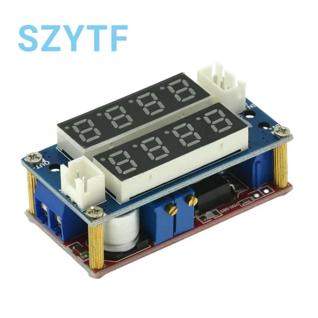 Alt view image 3 of 3 - XL4015 5A CC CV Power Module Adjustable Step-Down Buck Converter with Voltmeter & Ammeter (2 in 1 LED Driver/Charger)