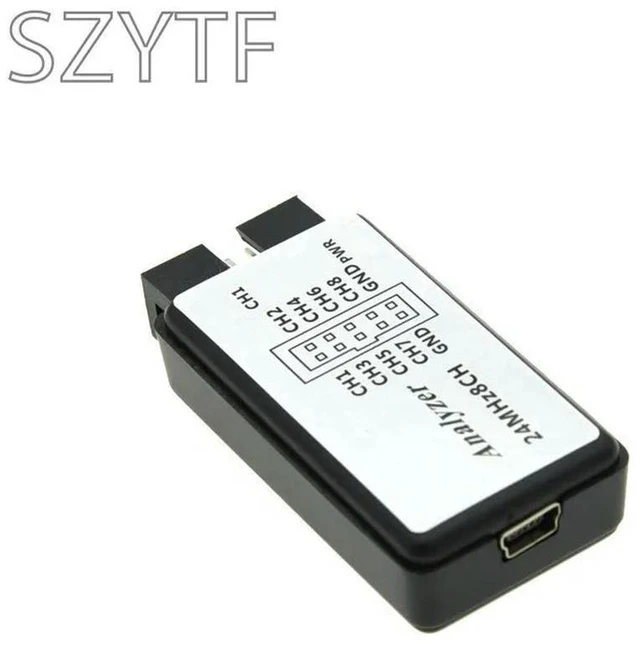 Alt view image 3 of 3 - USB logic analyzer single chip microcomputer suitable for ARM FPGA debugging tool 24M sampling 8 channels