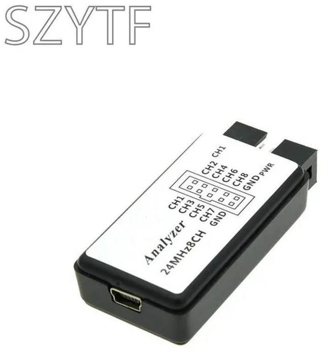 Alt view image 2 of 3 - USB logic analyzer single chip microcomputer suitable for ARM FPGA debugging tool 24M sampling 8 channels