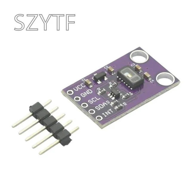 Alt view image 2 of 3 - High Accuracy I2C MAX30105 Particle Optical Sensor Photodetectors Board Module Smoke Detection Flame Module 1.8V Power Supply