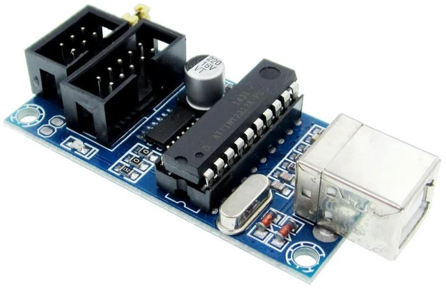 Alt view image 3 of 3 - USBTiny USBtinyISP AVR ISP Programmer Bootloader For IDE Meag2560 UNO R3 With 10pin Programming Cable One