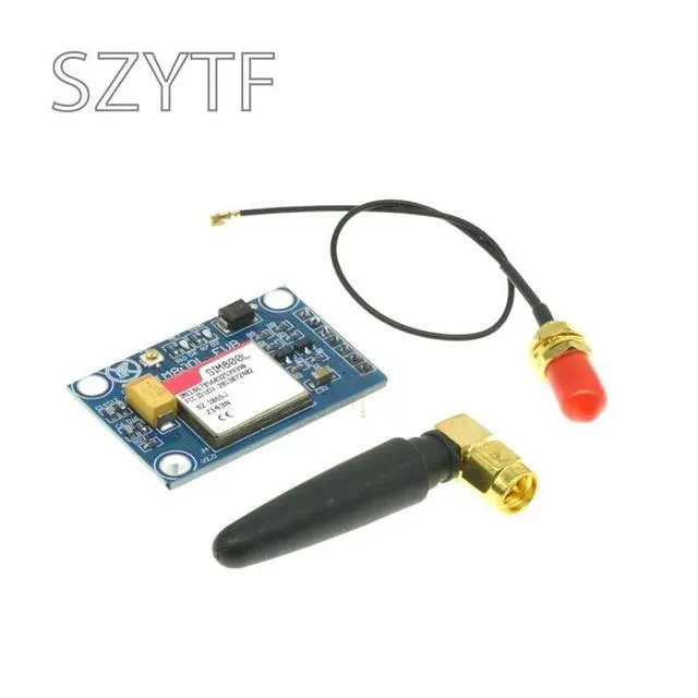 Alt view image 2 of 3 - SIM800L V2.0 5V GSM GPRS MODULE Quad-Band W / Antenna Cable Cap