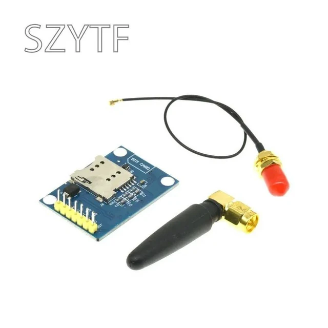 Alt view image 3 of 3 - SIM800L V2.0 5V GSM GPRS MODULE Quad-Band W / Antenna Cable Cap