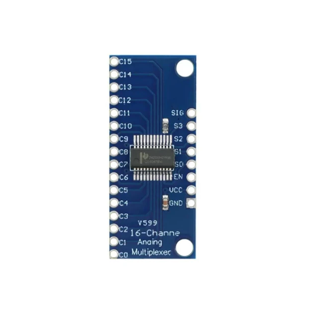 Alt view image 3 of 3 - 10pcs CD74HC4067 Module High-Speed CMOS Logic 16-Channel Analog Multiplexer