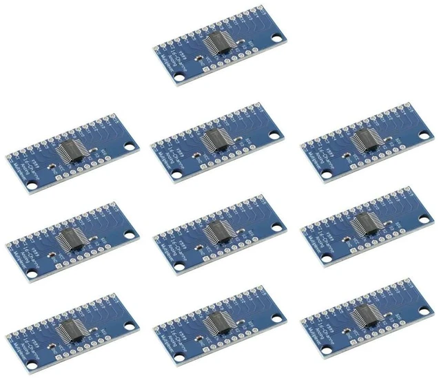 Main image of 10pcs CD74HC4067 Module High-Speed CMOS Logic 16-Channel Analog Multiplexer