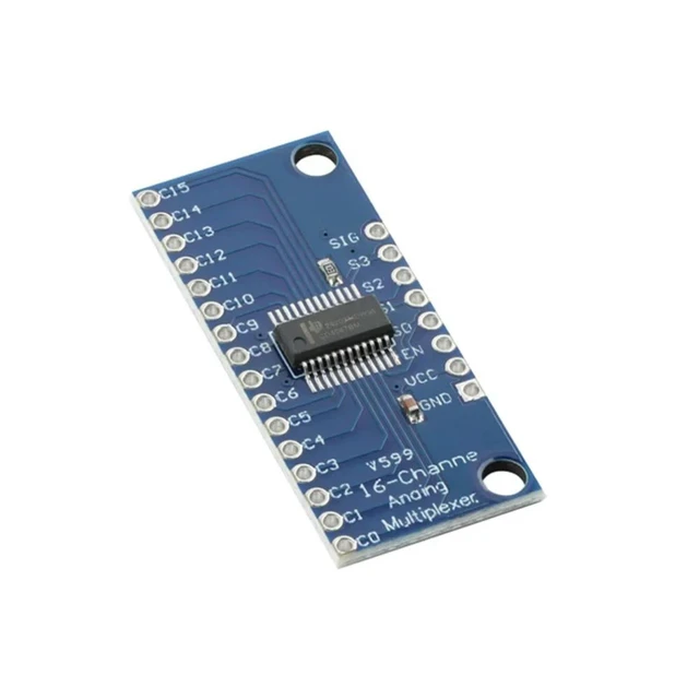 Alt view image 2 of 3 - 10pcs CD74HC4067 Module High-Speed CMOS Logic 16-Channel Analog Multiplexer