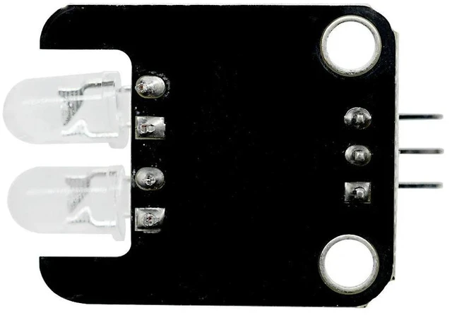 Alt view image 2 of 3 - 2 Channel Infrared Transmitter Module IR Transmitter 38Khz Infrared Receiver Sensor Module for Electronic Building Block