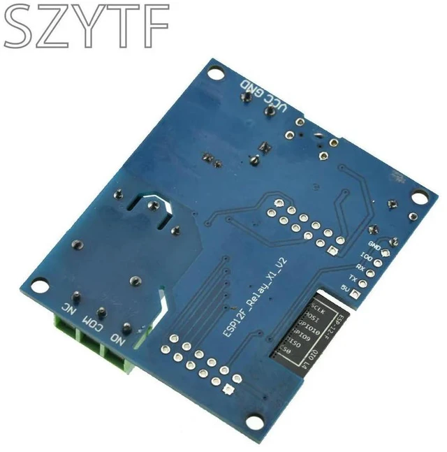 Alt view image 2 of 3 - DC5-80V Power Supply ESP8266 Single-Channel Relay Module ESP-12F Development Board for Home Automation