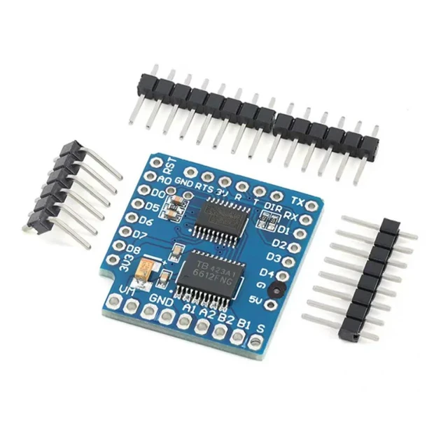 Alt view image 2 of 3 - D1mini Motor Drive Module ESP8266 D1mini Series Expansion Board Compatible with D1mini Development Board