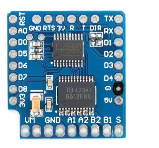 Alt view image 3 of 3 - D1mini Motor Drive Module ESP8266 D1mini Series Expansion Board Compatible with D1mini Development Board
