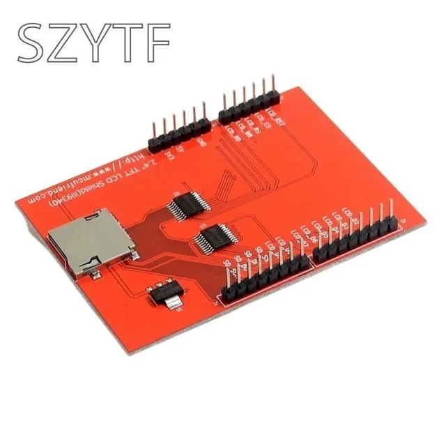 Alt view image 2 of 3 - 2.4 inch TFT LCD Touch Screen Shield for R3 Mega2560 LCD Module Display Board