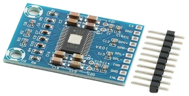 Alt view image 2 of 3 - 5pcs TPA3116D2 Digital Audio Amplifier Board Module Class D Amplifier Module 50W Dual Channel Stereo