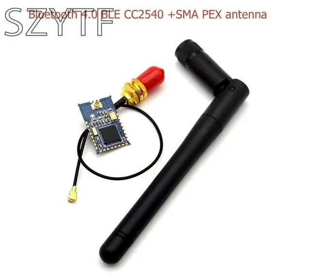 Main image of BLE 4.0 CC2540 Direct Drive IO Serial Port Transparent Module With Special External SMA Antenna