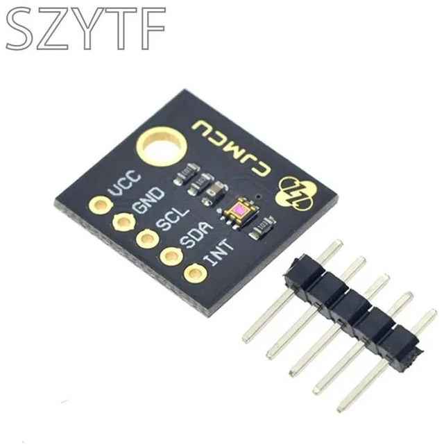 Main image of VEML6035 Ambient Light Sensor Module, 16-Bit Low Power I2C Optical Sensor with Temperature Compensation for Lighting IoT
