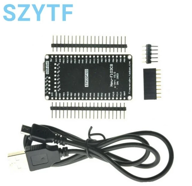 Alt view image 2 of 3 - STM32F103C8T6 Development Board - STM32F103, CH340 USB to UART, Ideal for Learning and Development