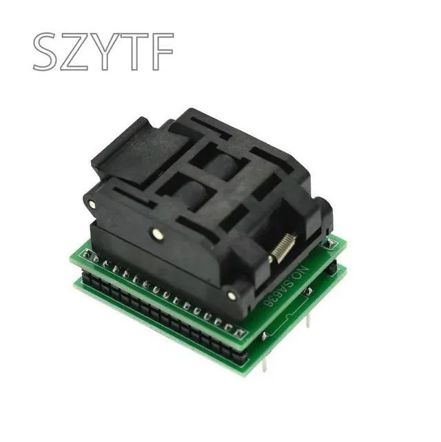 Alt view image 2 of 3 - TQFP32 QFP32 TO DIP32 IC Programmer Adapter Chip Test Socket Burning Seat Integrated Circuits