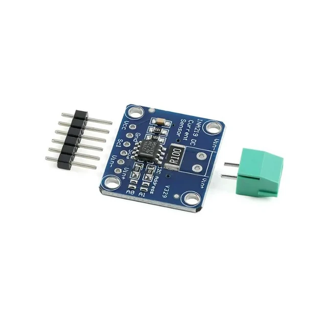 Alt view image 2 of 3 - 10pcs INA219 I2C Interface Zero-Drift Bidirectional Current/Power Monitoring Sensor Module