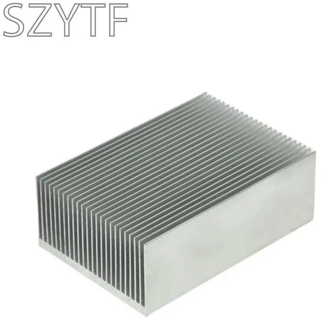 Alt view image 2 of 3 - High Power Electronic Heatsink Radiator Cooler Radiator Aluminum 100×69×37MM Heat Sink Fins Fine-toothed