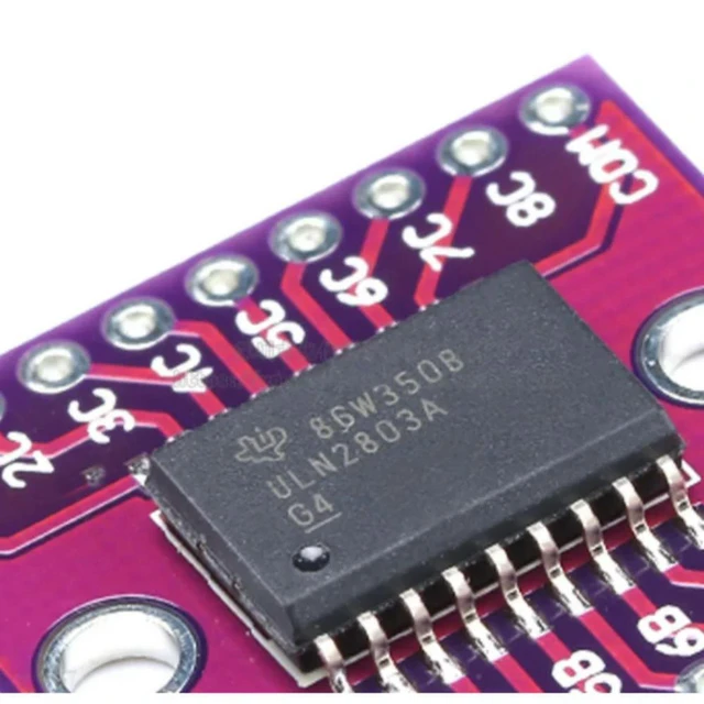 Alt view image 2 of 3 - 10pcs CJMCU-2803 ULN2803A High Voltage High Current Darlington Transistor Driver
