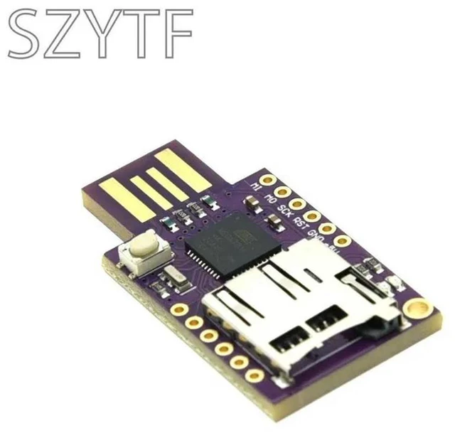 Alt view image 3 of 3 - CJMCU-VIRTUAL KEYBOARD BADUSB USB TF MEMORY KEYBOARD ATMEGA32U4