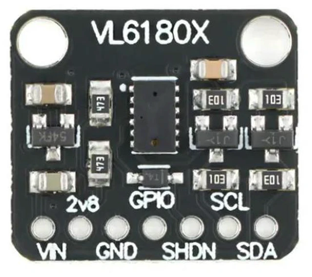 Alt view image 3 of 3 - 5PCS VL6180X Laser Distance Measurement Sensor Module TOF Time-of-Flight Short-Range Sensor High Precision