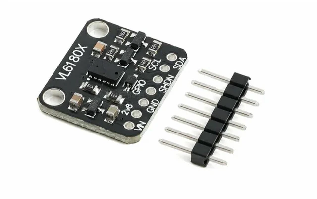 Alt view image 2 of 3 - 5PCS VL6180X Laser Distance Measurement Sensor Module TOF Time-of-Flight Short-Range Sensor High Precision