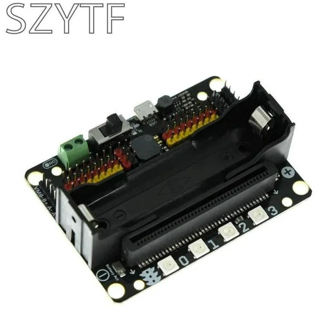 Alt view image 2 of 3 - MICROBIT Expansion Board Microbit Adapter Board Car Programming Robot DIY Expansion Python
