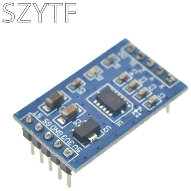 Alt view image 3 of 3 - MMA7361 Angle Sensor Inclination Accelerometer Acceleration Module Digital Triaxial Precision Tilt 3-Axis