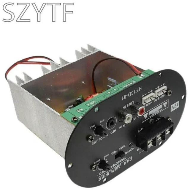 Main image of 500W Round 12V Without Card 120W Full Tone / Pure Bass Power Amplifier Board Tube 8 Inch Subwoofer Core