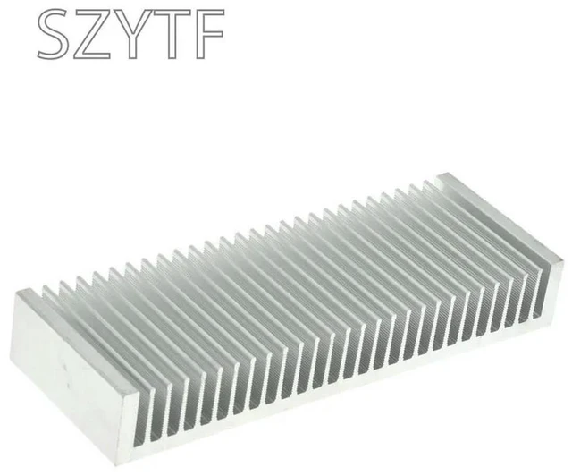 Alt view image 2 of 3 - Heat Sink 200*70*30MM (Silver) High-Ultra-thick Aluminum Radiator