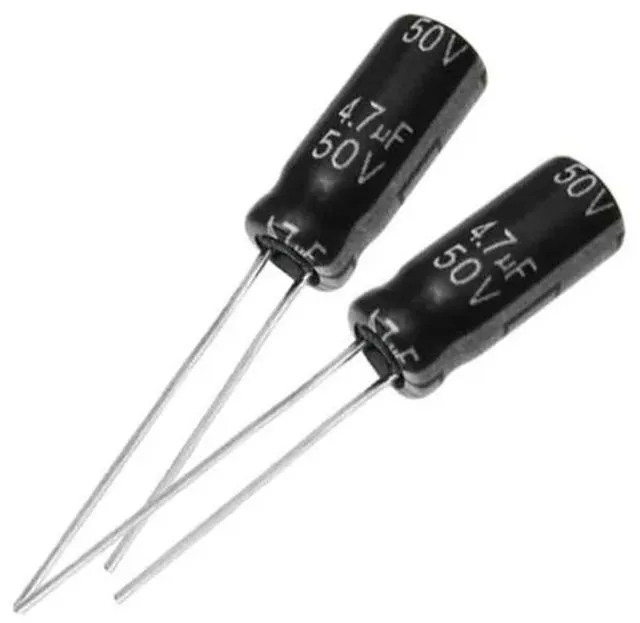 Main image of 1000pcs/lot electrolytic capacitor 4.7uf 50V 5x11mm Aluminum electrolytic capacitor best