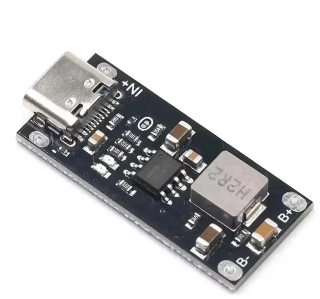 Alt view image 2 of 3 - 20PCS IP2312 Polymer Ternary Lithium Fast Charging Board 3A 5V to 4.2V 4.35V Type-C