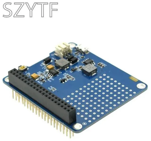 Alt view image 3 of 3 - Raspberry PI UPS Lithium Expansion Board The UPS HAT Board Displays The Charge While Charging