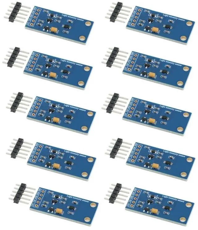 Main image of 10PCS GY-30 Digital Ambient Light Sensor Module BH1750FVI Light Intensity Illuminance Sensor Module
