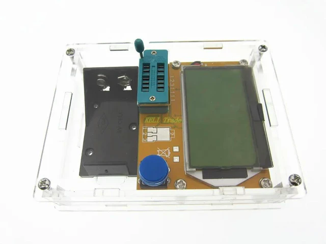 Alt view image 2 of 3 - Multimeter Multi-purpose Transistor Tester LCR-T4 Mega328 M328 Diode Triode Capacitance Inductance Resistor ESR Test Meter