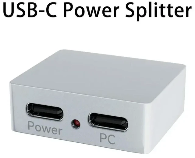 Main image of Raspberry Pi PiKVM Type-C Power Data Splitter reverse power supply protection For CarPlay Android Auto & Industrial Control