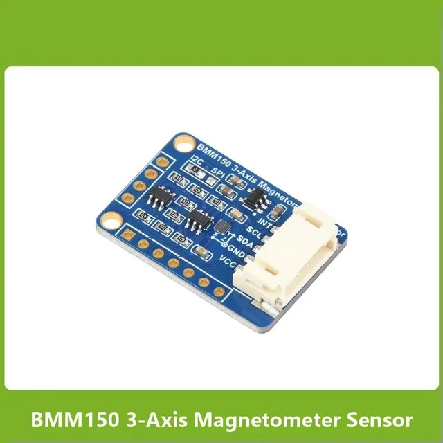 Main image of Waveshare BMM150 3-axis Magnetometer Sensor, Digital Compass Sensor, Magnetic Field Measurement, Supports Raspberry Pi /
