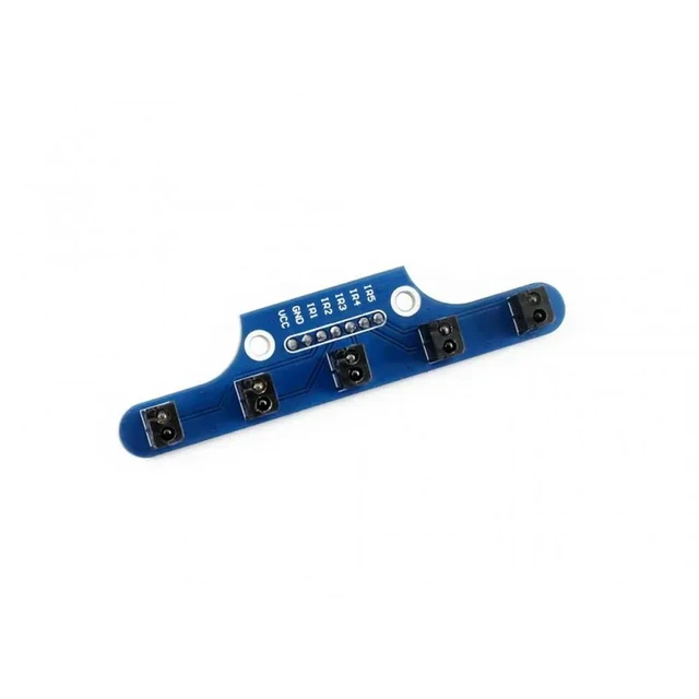 Alt view image 2 of 3 - Waveshare Tracker Sensor Robot Infrared Line Tracking Module 5-ch ITR20001/T Infrared Detector