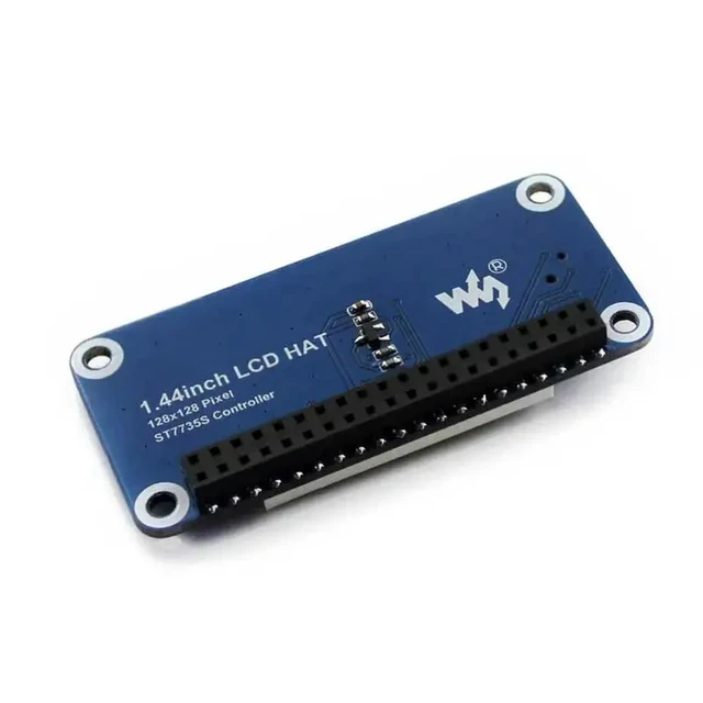 Alt view image 3 of 3 - Raspberry Pi 1.44inch LCD Display HAT Screen 128x128Pixels 65K color SPI Interface Supports Raspberry Pi All Series 3B/4B/5/Zreo
