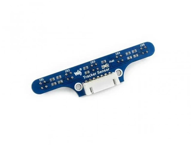 Main image of Waveshare Tracker Sensor Robot Infrared Line Tracking Module 5-ch ITR20001/T Infrared Detector