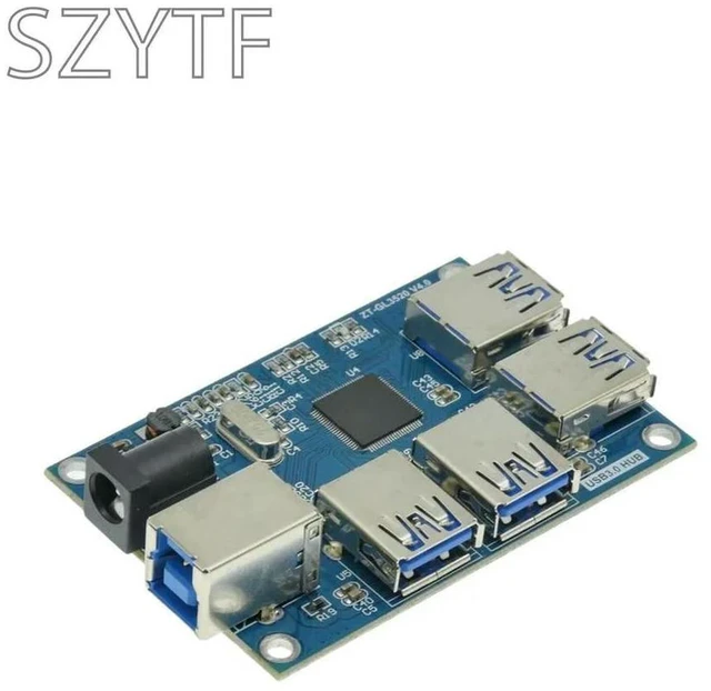 Main image of GL3520 USB3.0 DC Input For 5V Hub Laptop One-to-Four Splitter Module For Laptop