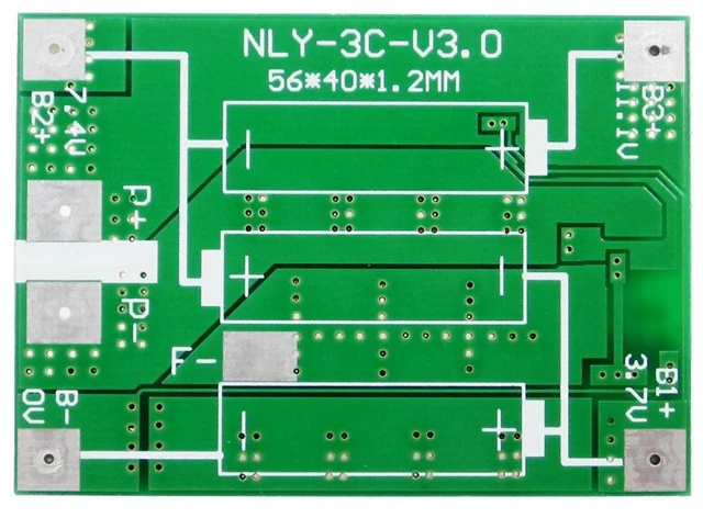 Alt view image 2 of 2 - 10 pcs 3S 25A Li-ion Lithium BMS PCM Protection Board with Balance for li-ion lipo Cell
