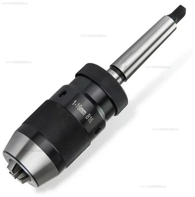 Main image of MT2-B18 1-16MM MK2 mandrel live core drill chuck durable taper steel self-tightening keyless accessory lathe tool