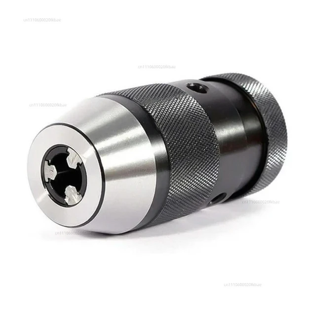 Alt view image 3 of 3 - MT2-B18 1-16MM MK2 mandrel live core drill chuck durable taper steel self-tightening keyless accessory lathe tool