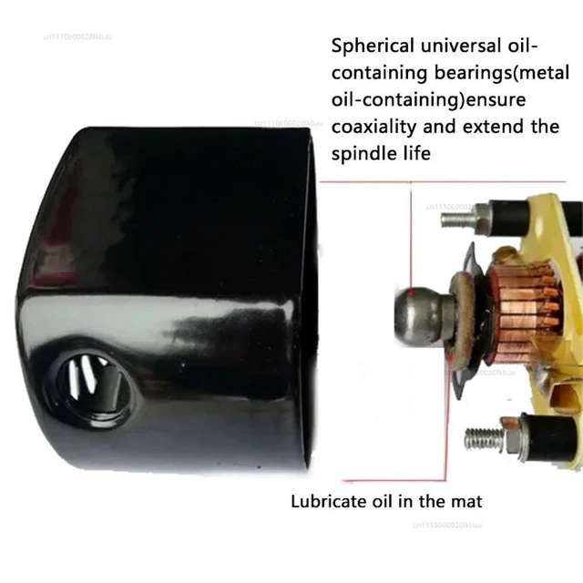 Alt view image 2 of 3 - Household Old Sewing Machine Motor Mini Motor Small Motor Copper Wire 180 Watt Clothes Car Accessories