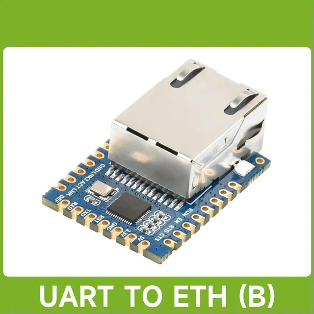 Main image of Waveshare TTL UART To Ethernet Mini Module,Modbus Gateway Support, TTL UART To Ethernet Modules