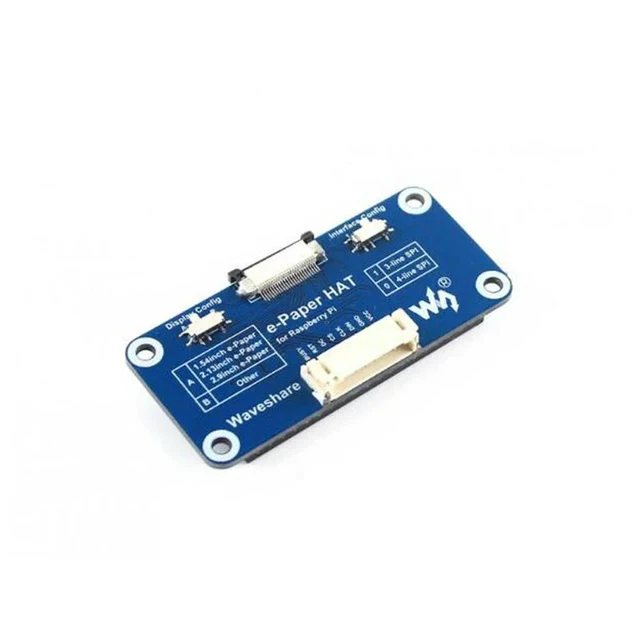 Alt view image 3 of 3 - E-Paper Ink screen Driver Board HAT Raspberry Pi 40PIN GPIO Port 3-wire SPI/4-wire SPI For Raspberry Pi series/Jetson Nano