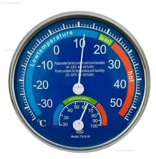 Main image of TH101B Classic Household Bil Indoor Hygrometer No Required With Stand